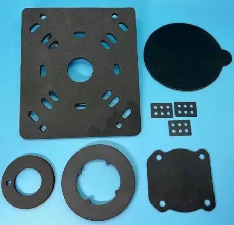 Foam gasket and parts